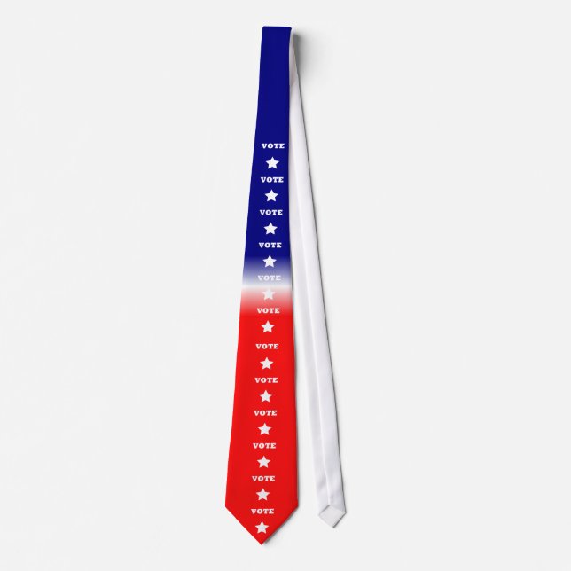 Vote Neck Tie (Front)