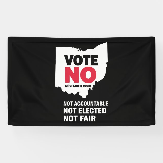 Vote No November Issue 1  Banner (Horizontal)