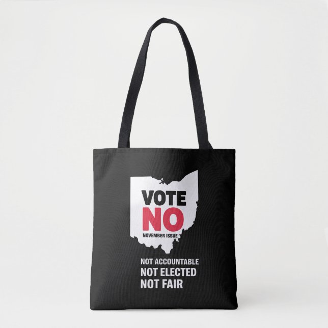 Vote No November Issue 1  Tote Bag (Front)