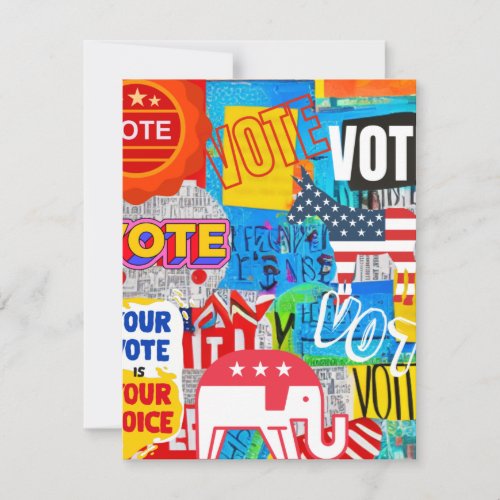 Vote Note Cards
