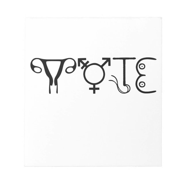 VOTE notepad (Front)