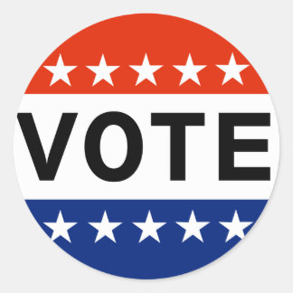 vote now stickers