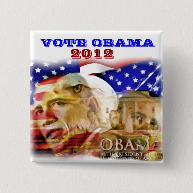 Vote Obama 2012_Button Button (Front)