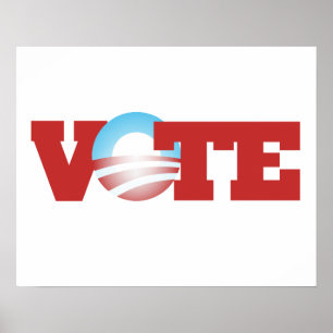 Vote Obama 2012 Poster