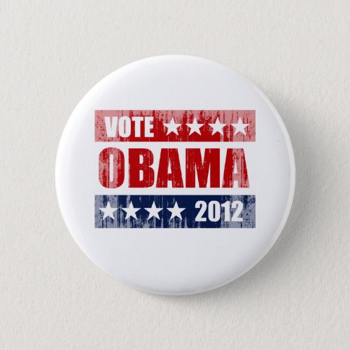 VOTE OBAMA 2012 SIGN Vintagepng Pinback Button