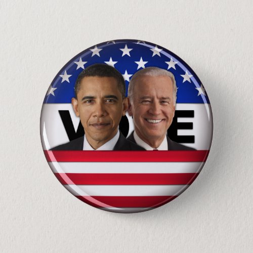 Vote Obama  Biden Pinback Button