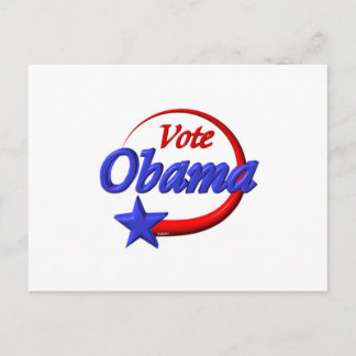 Vote Obama in 2012. Create the future Postcard