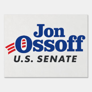 Vote Ossoff - Georgia Senate Democrats 2026 Sign