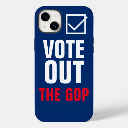 Vote Out The GOP Blue Checkmark Case_Mate iPhone 14 Plus Case