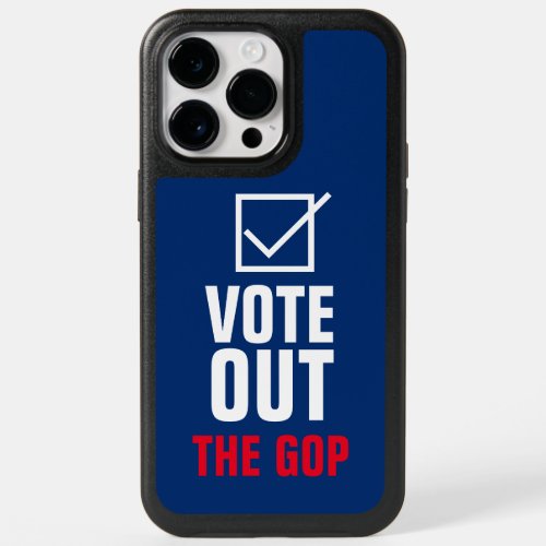 Vote Out The GOP Blue Checkmark OtterBox iPhone 14 Pro Max Case