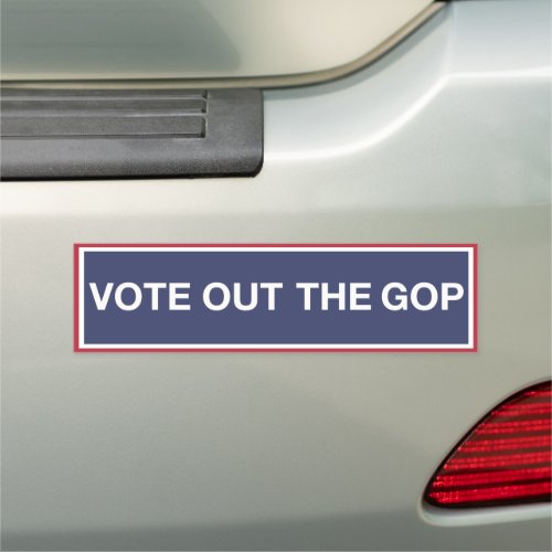 VOTE OUT THE GOP CAR MAGNET