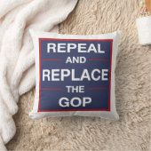 Vote out the GOP! Resist! Throw Pillow (Blanket)