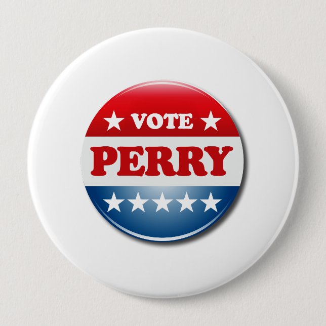 VOTE PERRY BUTTON (Front)