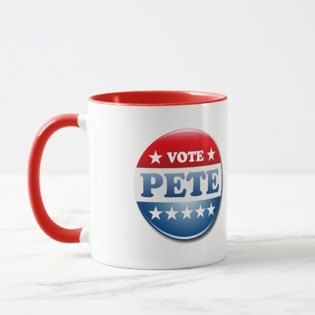 Vote Pete 2020 Mug (Left)