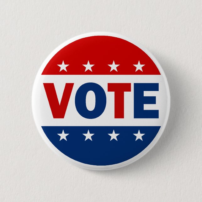 VOTE PINBACK BUTTON (Front)