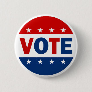 VOTE PINBACK BUTTON