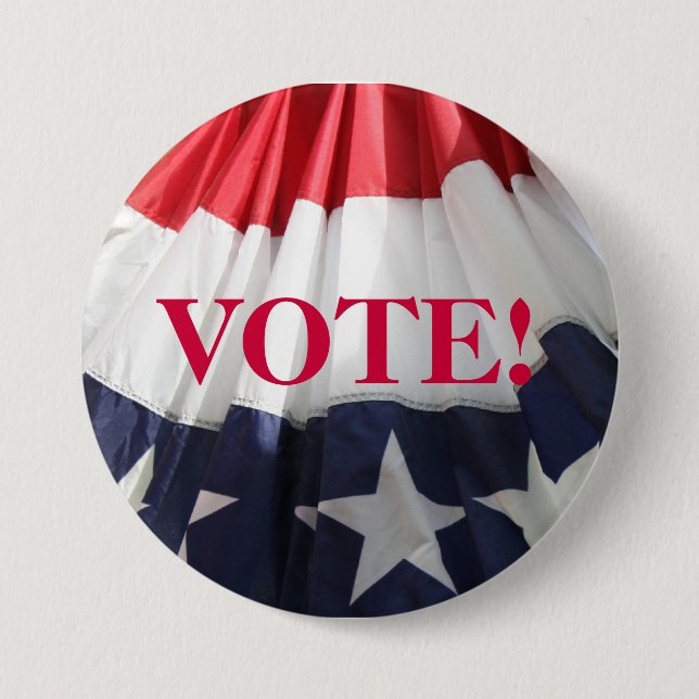 VOTE! PINBACK BUTTON (Front)