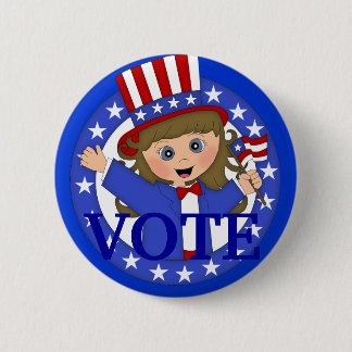 VOTE Political Button