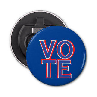 Vote Political Campaign Merchandise Bottle Opener