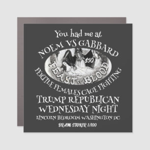 Vote Political Patriotic Trump Republican Party Car Magnet