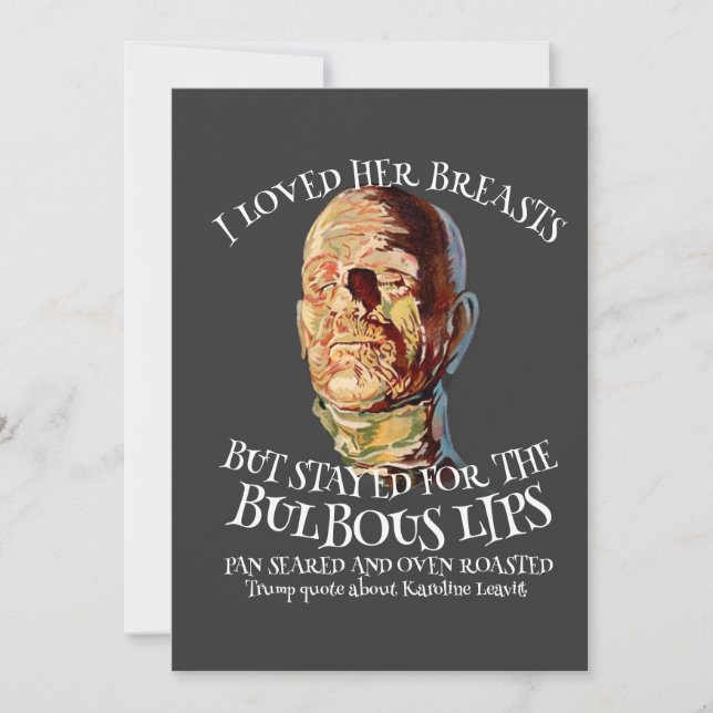 Vote Political Patriotic Trump Republican Party Invitation (Front)