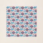 VOTE Poll Worker Election Day USA Voting Ballot Scarf<br><div class="desc">Design features an original illustration of a ballot bot, ballot, and VOTE sticker in red, white, and blue. Ideal for election day. This design is also available on other products. Lots of additional patriotic prints are also available from this shop. Don't see what you're looking for? Need help with customization?...</div>