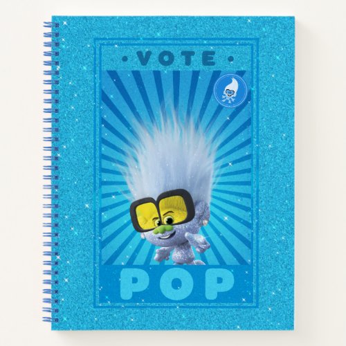 Vote Pop Music _ Tiny Diamond Notebook
