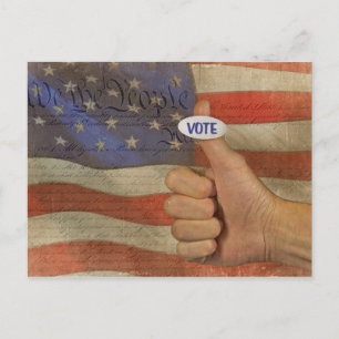 Vote! Postcard