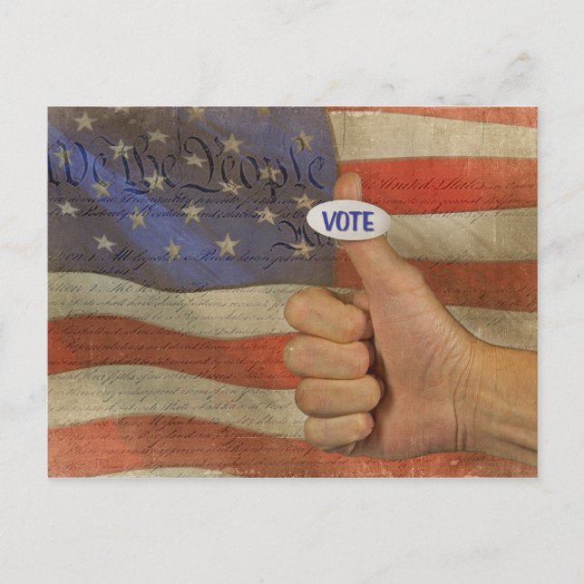 Vote! Postcard (Front)