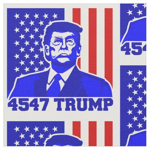 vote president donald trump 2024 fabric