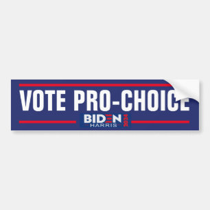 VOTE PRO-CHOICE BUMPER STICKER