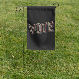 Vote Pro Choice President Election Feminist  Garden Flag