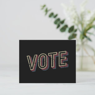 Vote Pro Choice President Election Feminist Postcard