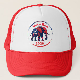 Vote Red 2026 Trucker Hat