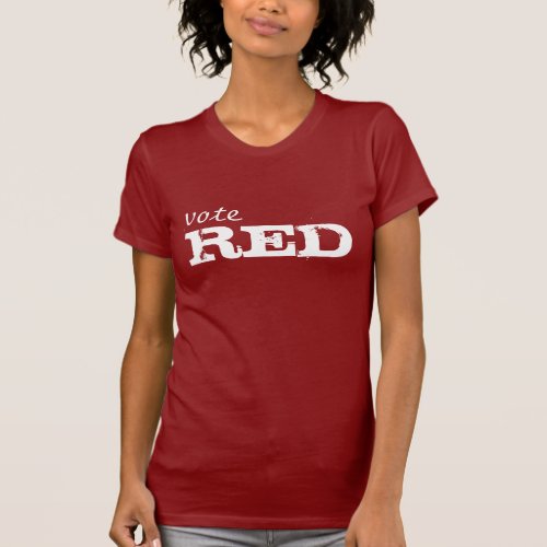 Vote Red T_Shirt
