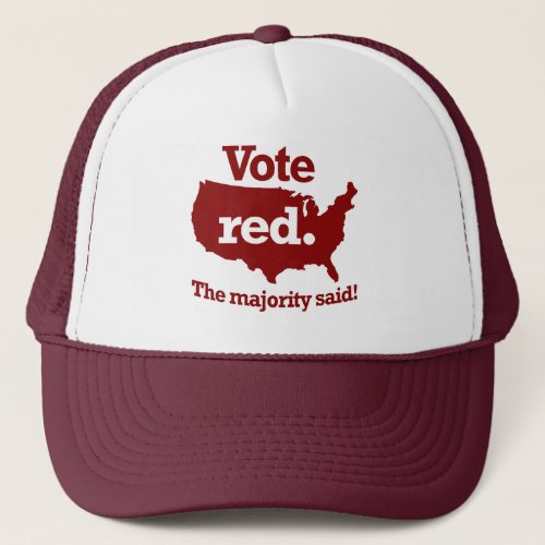Vote Red Trucker Hat