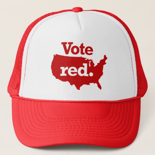 Vote Red Trucker Hat