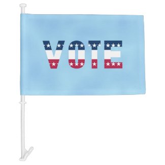 VOTE Red White and Blue (Stars)