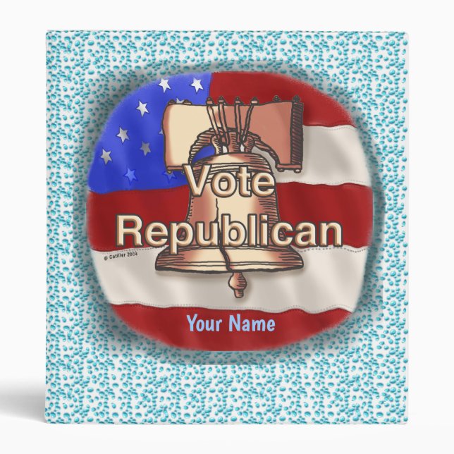 Vote Republican  binder (Front)