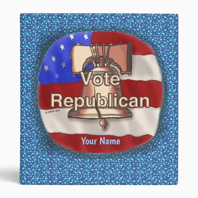 Vote Republican binder (Front)