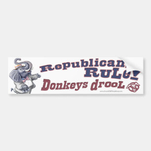Vote Republican Bumper Sticker