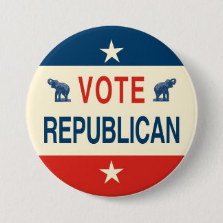 Vote Republican Button