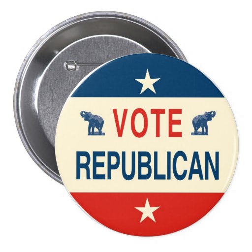 Republican Buttons, Republican Pins & Republican Button Designs