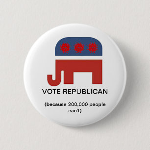 Vote Republican coronavirus Button