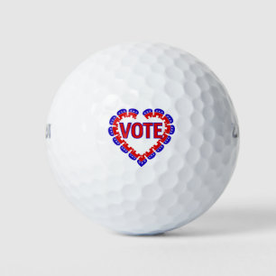 vote republican elephant golf balls