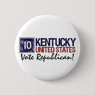 Vote Republican in 2010 – Vintage Kentucky Pinback Button
