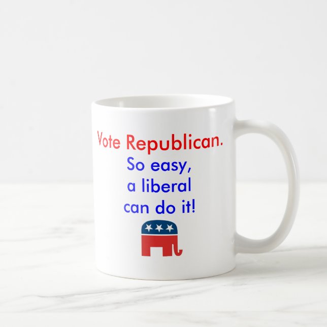 Vote Republican Oversized Mug (Right)