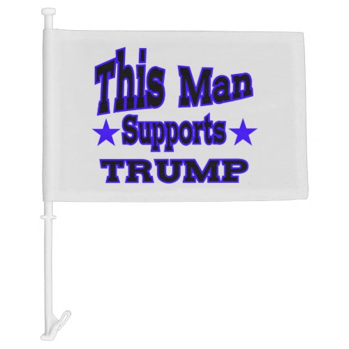 Vote Republican Party 2024 Funny Pro Trump  Car Flag