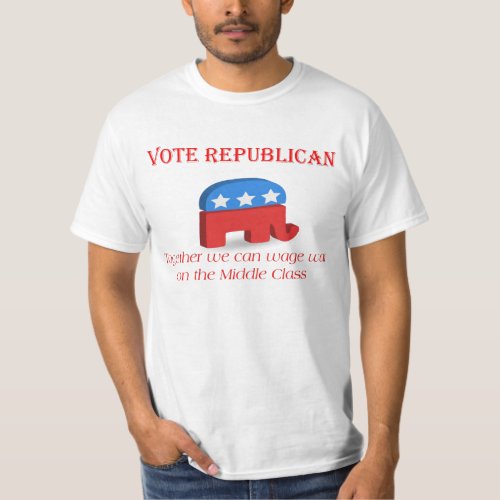 Vote Republican War T_Shirt