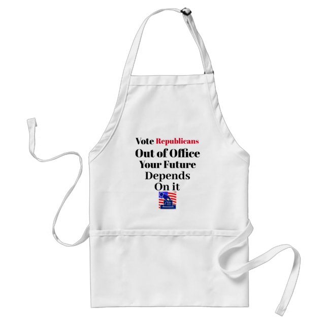 Vote Republicans Out of Office Apron (Front)
